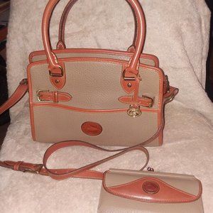 Dooney & Bourke Darcy Pebble Leather Purse & match